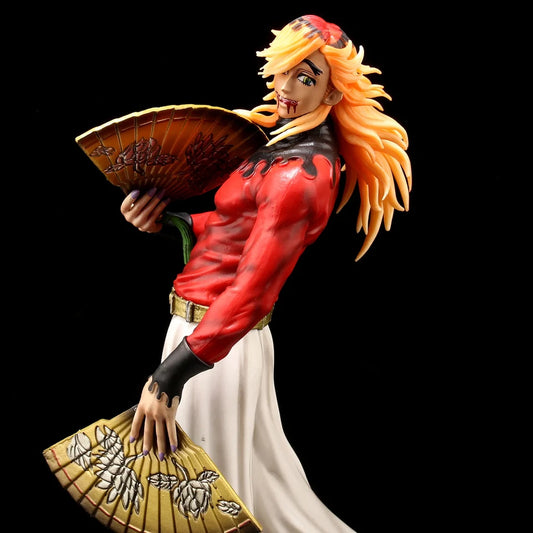 Doma Upper Moon 2 Demon Slayer Anime Figure Model Statue PVC 11" [Boxed]