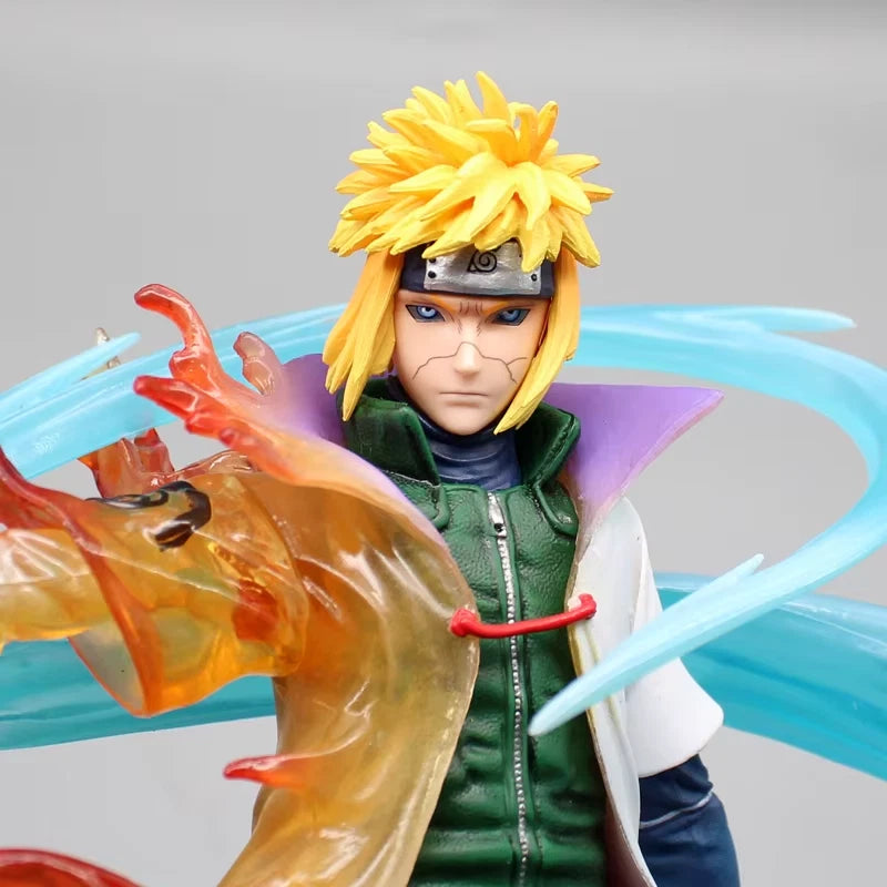 Minato Namikaze Rasengan Naruto Anime Collectible Figure 10" [Boxed : Battery Powered]