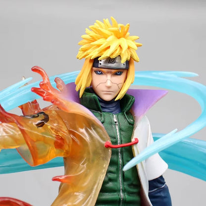 Minato Namikaze Rasengan Naruto Anime Collectible Figure 10" [Boxed : Battery Powered]