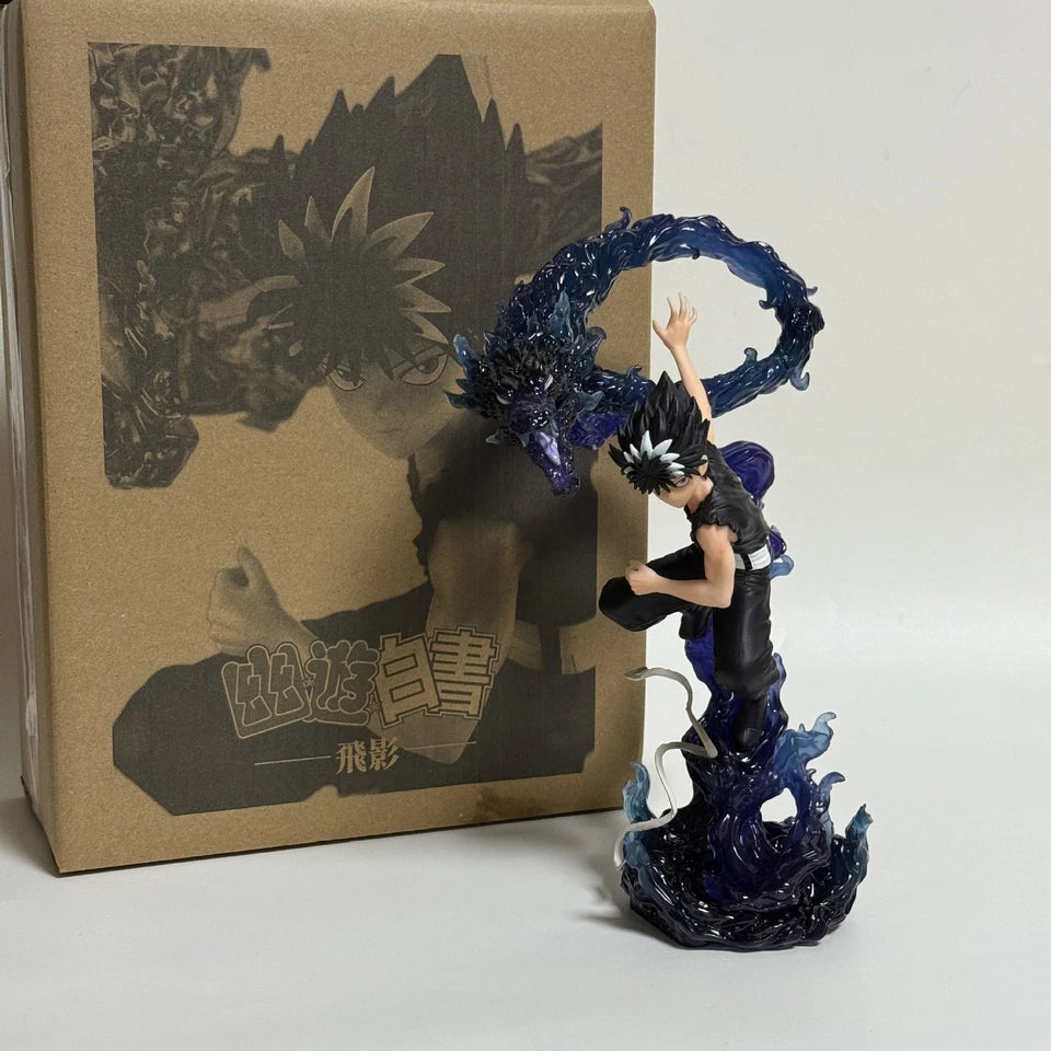Hiei Dragon of the Darkness Flame YuYu Hakusho Anime Figure Model PVC 9" [Boxed]