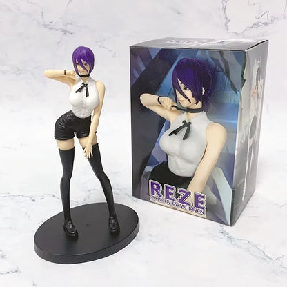 Reze Bomb Girl Chainsaw Man Collectible Premium Anime Figure PVC 7" [Boxed]