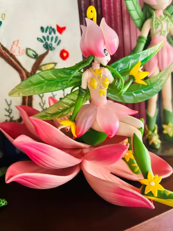 Lillymon Fairy Pixie DIGIMON Collectible Classic Anime Figure 5.5" [No Box]