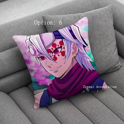 Tengen Uzui Hashira Demon Slayer Anime Soft Pillow Cushion Cover 2 x 2 ft