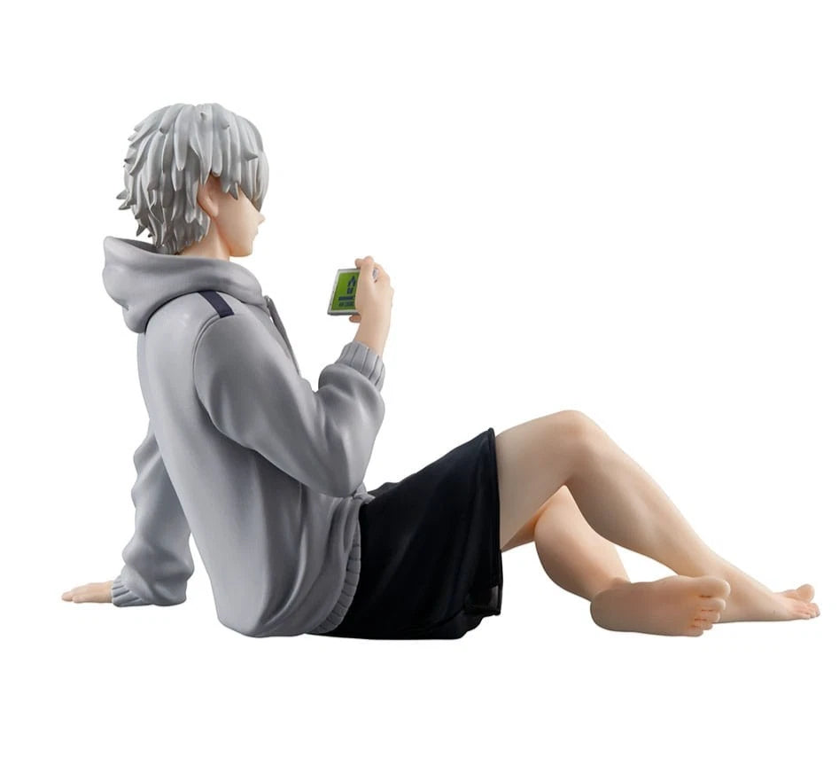 Nagi Seishiro Relaxing Blue Lock Anime Collectible Desktop Figure PVC 3" [Boxed]
