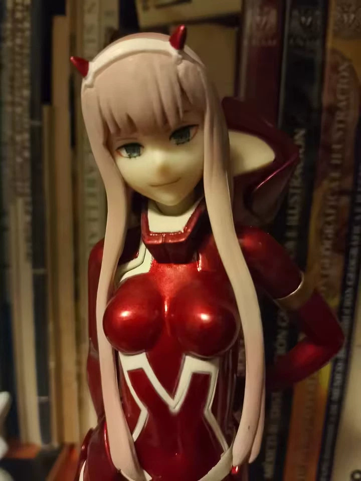 Zero Two Pistil Suit Darling in the Franxx Anime Figure Model PVC 9.4" [No Box]