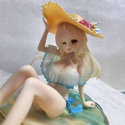 Chang Chun Swimsuit Azur Lane Kawaii Anime Figure Model Statue PVC 7" [Boxed]