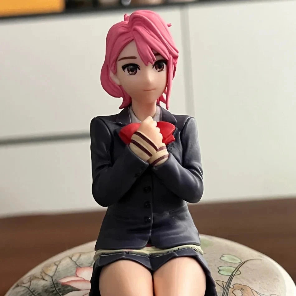 Aira Shiratori Sitting Dandadan Desktop Anime Figure Model Statue PVC 6" [Boxed]