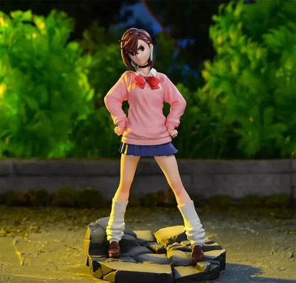 Momo Ayase Sassy Stance Dandadan Collectible Heroine Anime Figure PVC 7" [Boxed]