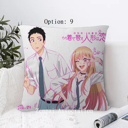 Marin My Dress-Up Anime Kawaii Pillow Cushion Cover 1.5 x 1.5 ft
