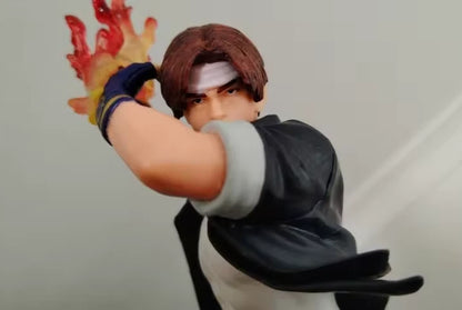 Kyo Kusanagi & Iori Yagami The King of Fighters Classic Figure Model Statue PVC [No Box]