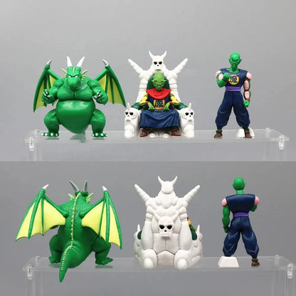 Piccolo 6 pc Set Dragon Ball Anime Figurines Model Statue PVC 1 - 4" [No Box]