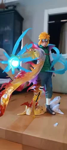 Minato Namikaze Rasengan Naruto Anime Collectible Figure 10" [Boxed : Battery Powered]