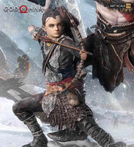 Kratos & Atreus God of War RPG Adjustable Action Figure PVC 7.8" [Boxed]