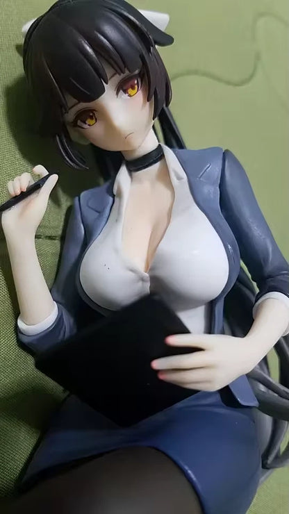 Takao Office Outfit Azur Lane RPG Top-Rated Anime Figure PVC 6.6" [Boxed]