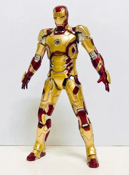 Iron Man Mark 42 Marvel Adjustable Classic Action Figure Model PVC 6" [Boxed]