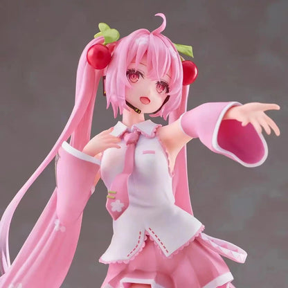 Hatsune Sakura Miku Stage Face Project DIVA Vocaloid Kawaii Figure PVC 7" [Boxed]