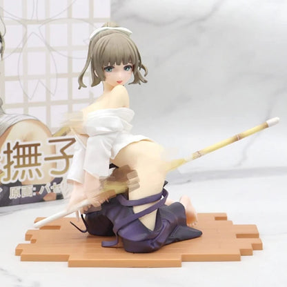 Sayuki Female Shogun Goblin no Sauna Manga Cast Off Figure PVC 6" [No Box] *Adult Collectible*