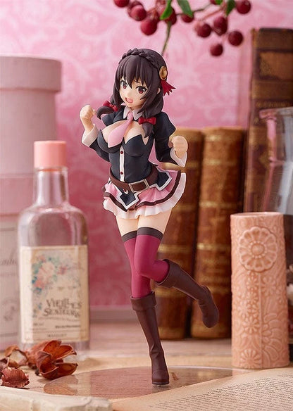 Yunyun Mini Skirt Schoolgirl KonoSuba Kawaii Anime Figure Model PVC 7" [Boxed : Original]