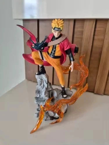 Naruto Sage Mode Rasengan Collectible Anime Figure PVC 9" [Boxed]