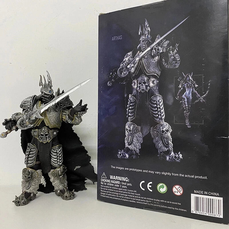 Arthas Menethil World of Warcraft WOW Action Figure Model Statue PVC 6" [Boxed]