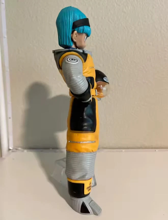 Bulma Space Suit Dragon Ball Z Anime Figure Model Statue PVC 8" [No Box]