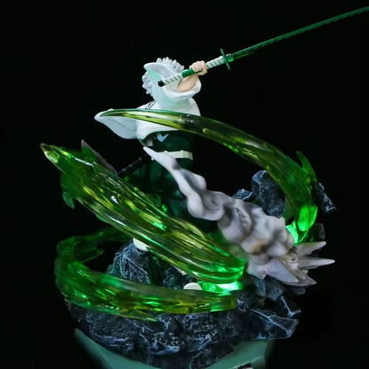 Sanemi Wind Breathing Demon Slayer Anime Figure 11.8" [Original : Battery Powered]