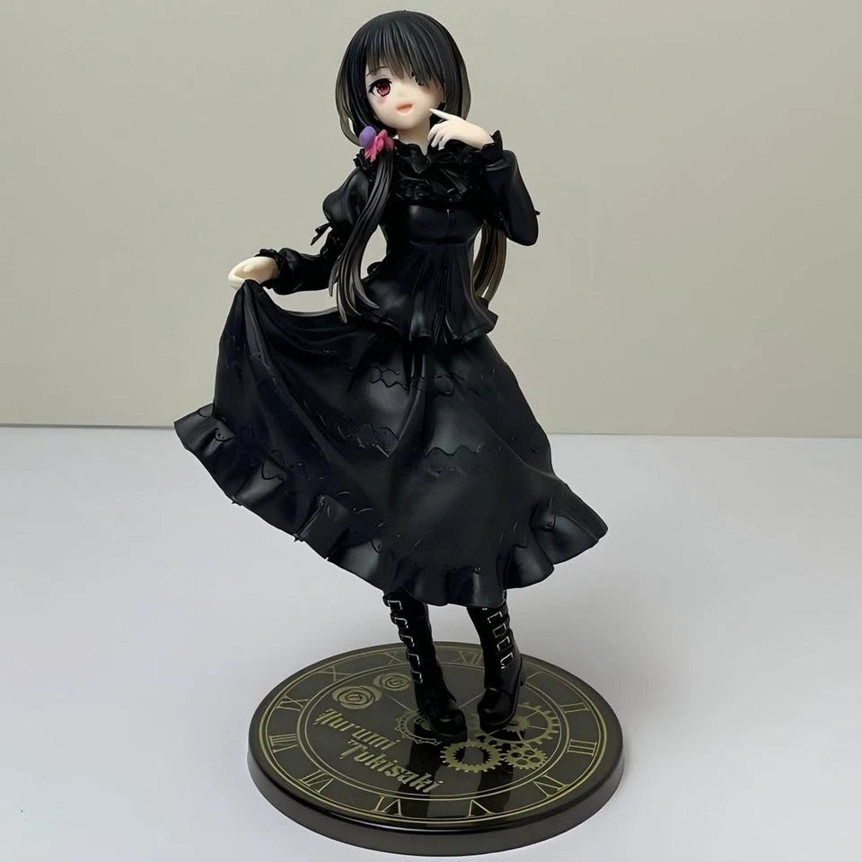 Kurumi Tokisaki Lolita Goth Date A Live Anime Figure Model Statue PVC 7" [Boxed]
