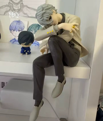 Seishiro Nagi & Reo Mikage Sweets Flavor Blue Lock Anime Figure Model Statue PVC 4" [Boxed]