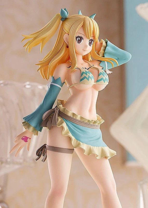 Lucy Heartfilia Aquarius Form Fairy Tail Best-Selling Anime Figure PVC 6.2" [Boxed]