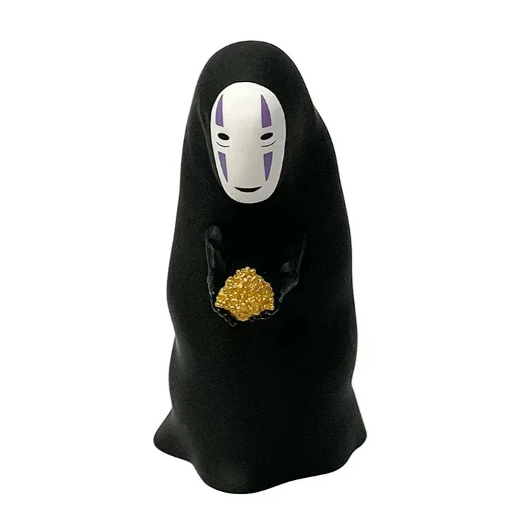 Chihiro Ogin, Kaonashi Spirited Away Movie Anime Figure Model Statue PVC 5" [Boxed]