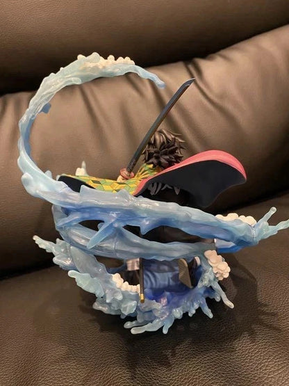 Giyu Tomioka Water Breathing Demon Slayer Anime Rare Figure PVC 6.6" [Boxed]