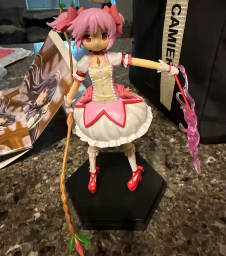 Madoka Kaname Puella Magi Madoka Magica Anime Figure Model Statue PVC 7" [Boxed]