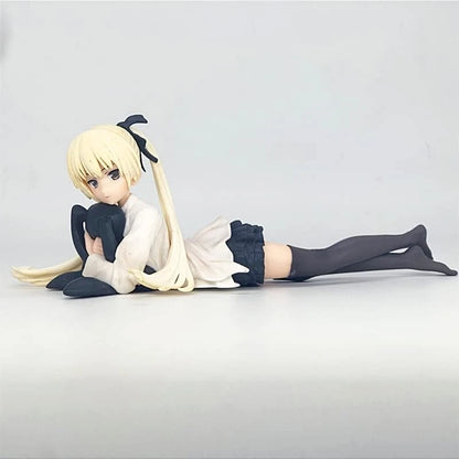 Sora Student Uniform Yosuga no Sora Kawaii Desktop Anime Figure PVC 2.7" [No Box]