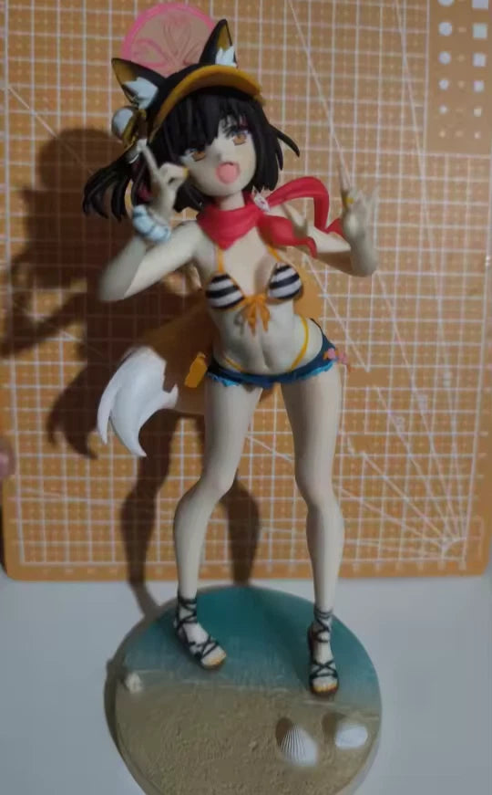 Kuda Izuna Swimsuit Ver. Blue Archive Anime Figure Model Statue PVC 9" [No Box]