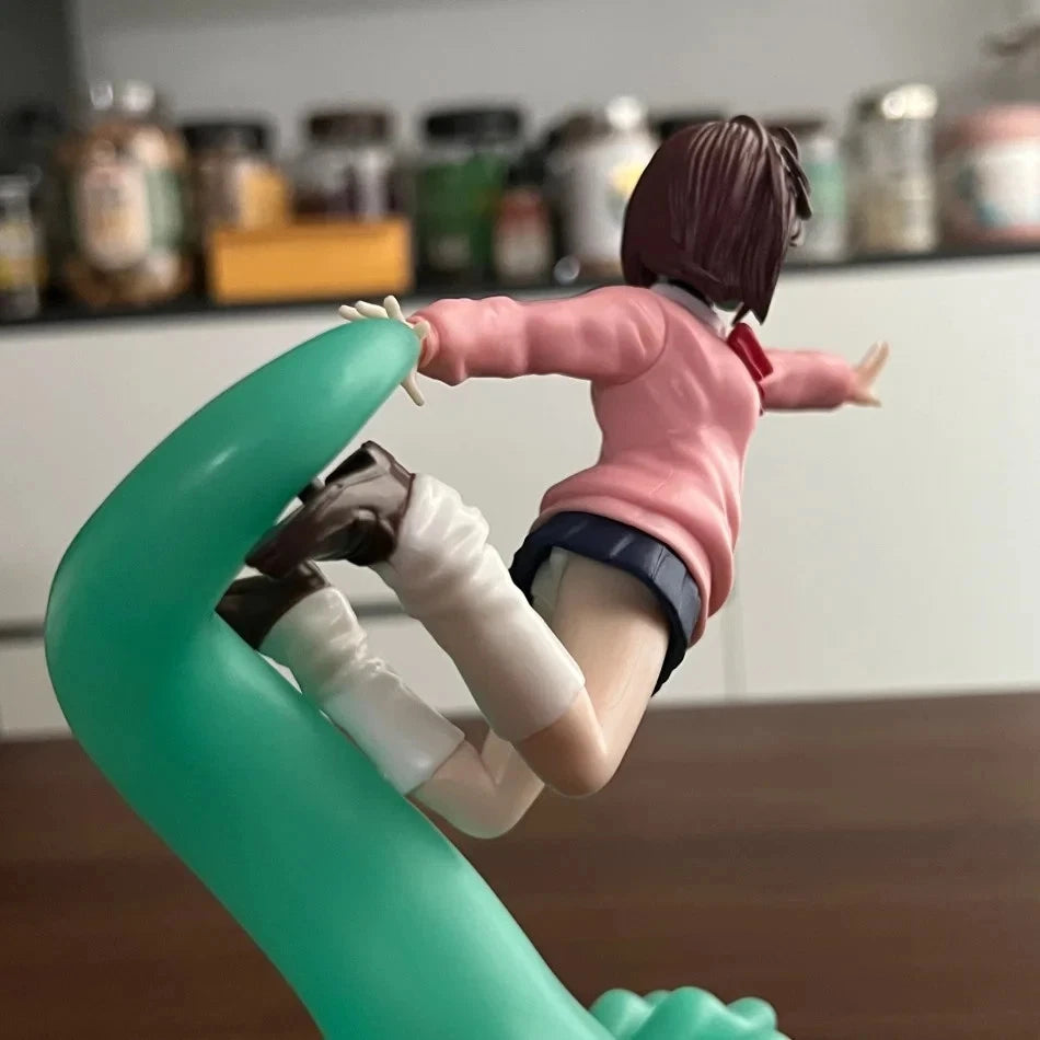 Momo Ayase Psychokinetic Manipulation Dandadan Anime Figure Model Statue PVC 6" [No Box]