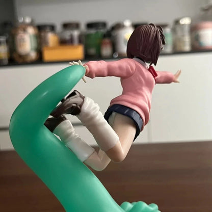 Momo Ayase Psychokinetic Manipulation Dandadan Anime Figure Model Statue PVC 6" [No Box]