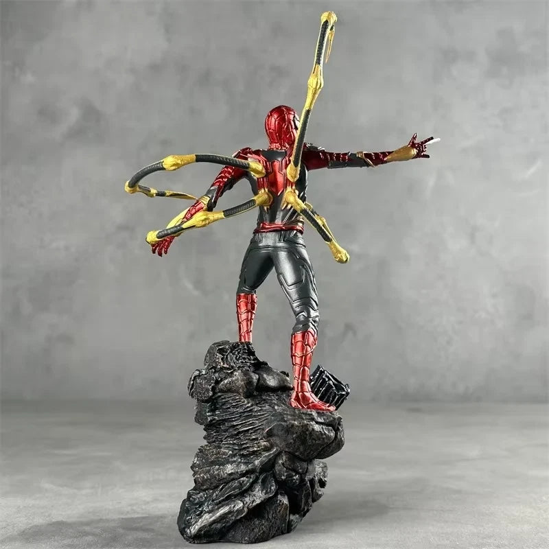 Spider-Man Iron Suit Mavel Avengers Infinity War Figure Model Statue PVC [No Box]