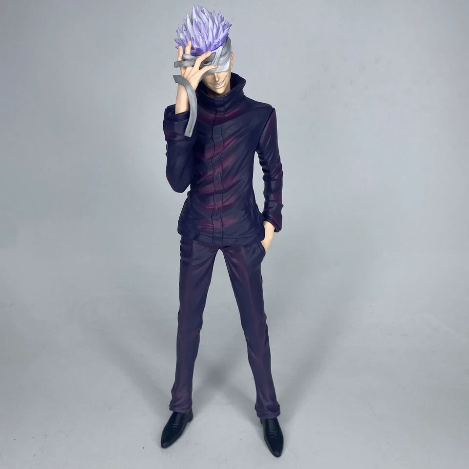Satoru Gojo Blindfold Jujutsu Kaisen Anime Figure Model Statue PVC 12" [Boxed]