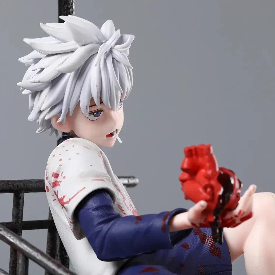 Killua Zoldyck Heart Grab Hunter × Hunter Anime Figure Model PVC 13" [Boxed]