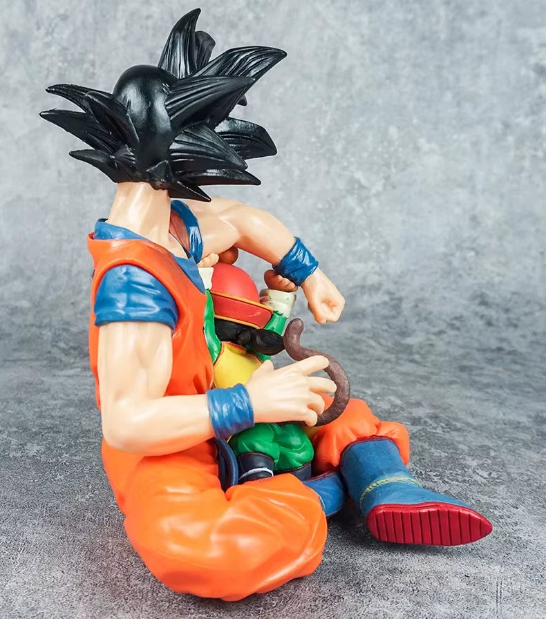 Goku & Kid Gohan Dragon Ball Z Collectible Anime Figure Model PVC 4" [No Box]