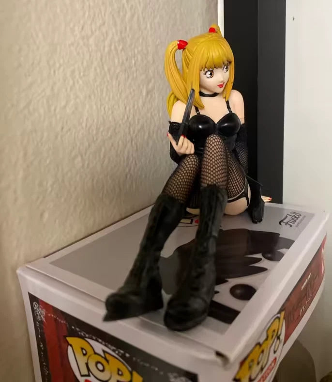 Misa Amane Sitting Pose Death Note Desktop Anime Figure Model PVC 4" [Boxed]