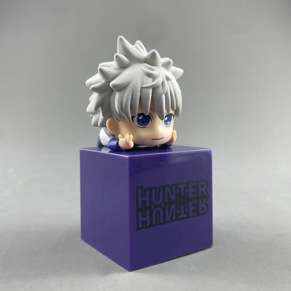 Killua, Gon, Kurapika, Hisoka Chibi Hunter × Hunter Anime Figure Model Statue PVC 4" [Boxed]