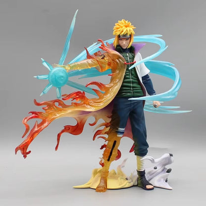 Minato Namikaze Rasengan Naruto Anime Collectible Figure 10" [Boxed : Battery Powered]