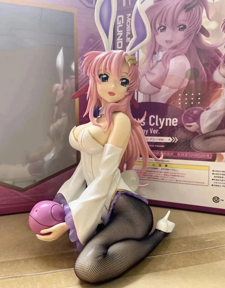 Lacus Clyne Bunny Mobile Suit Gundam SEED Anime Figure Model Statue PVC 11" [Boxed]
