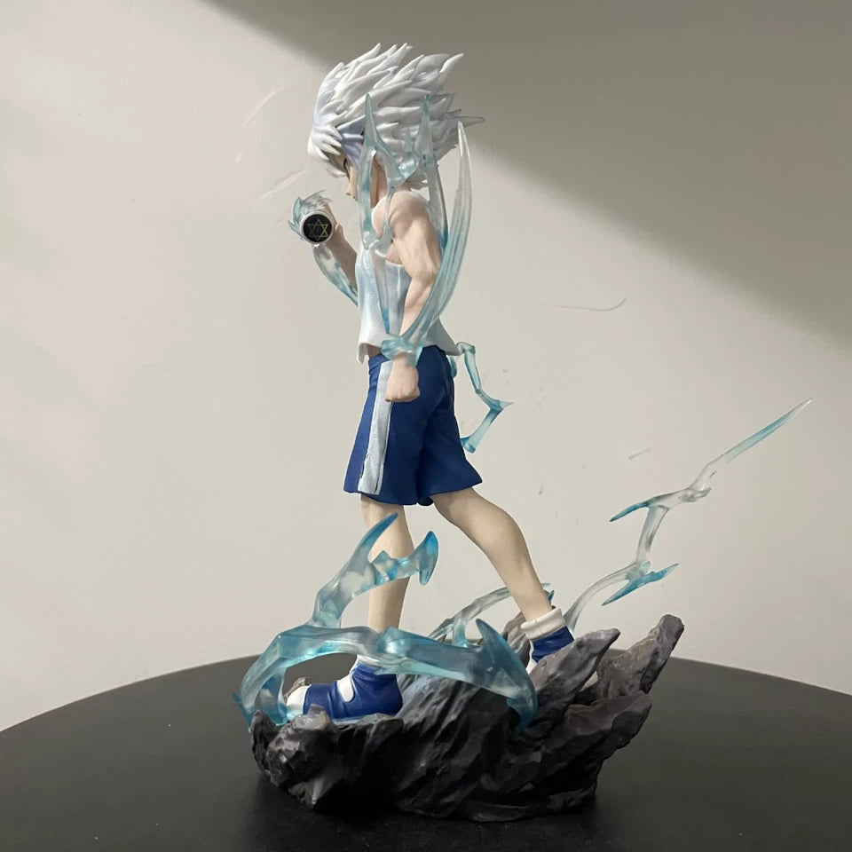 Killua Godspeed Hunter × Hunter Collectible Iconic Anime Figure PVC 8" [Boxed]