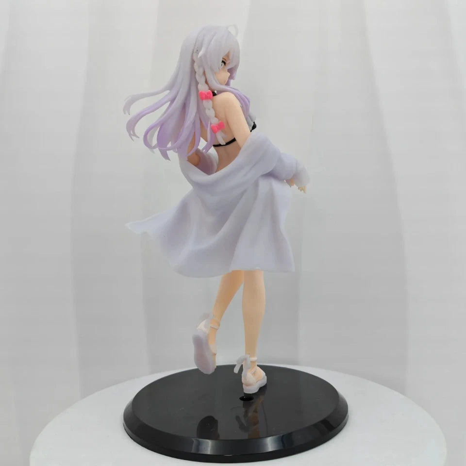 Elaina Swimsuit Ver. Wandering Witch: The Journey of Elaina Anime Figure Model Statue PVC 7.5" [Boxed]