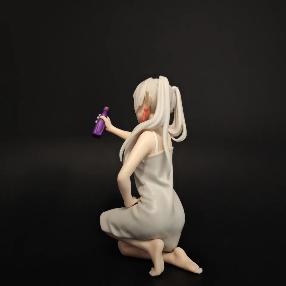 Frieren Tipsy Pajamas Frieren: Beyond Journey's End Anime Kawaii Figure PVC 4.5" [Boxed]