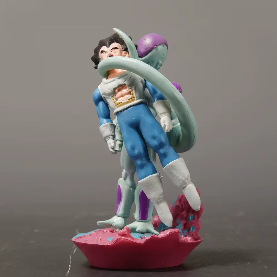 Frieza vs Vegeta Dragon Ball Z Rare Anime Figure Model Statue PVC 3.7" [No Box]
