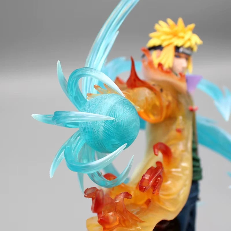 Minato Namikaze Rasengan Naruto Anime Collectible Figure 10" [Boxed : Battery Powered]
