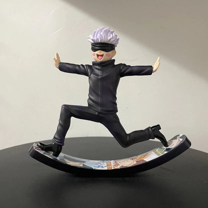Gojo Satoru Jujutsu Kaisen Anime Cute Silly Collectible Figure PVC 5" [No Box]